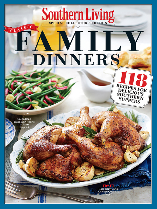 Title details for Classic Family Dinners by The Editors of Southern Living - Wait list